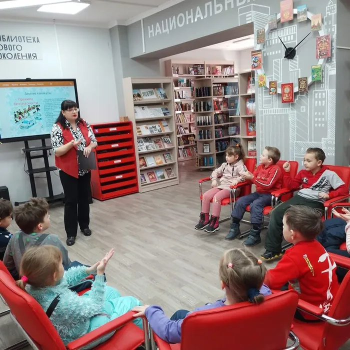 Информационный час «Безопасность на прогулке зимой»