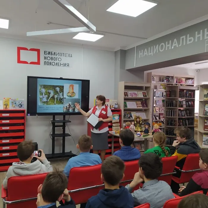 Устный журнал «Избушка на курьих ножках в гостях у библиотеки»