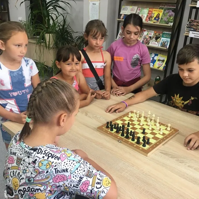 Шахматный турнир в библиотеке
