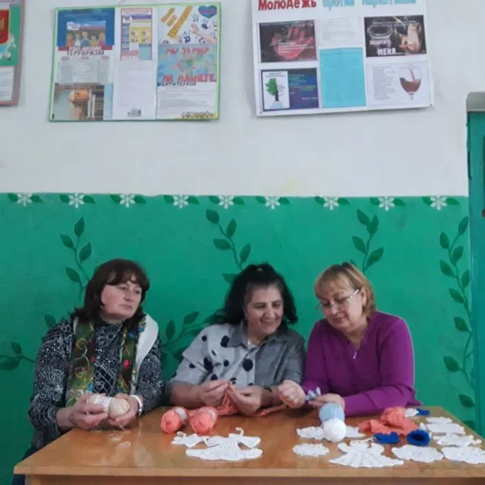 Творческий час "Вязание для души"
