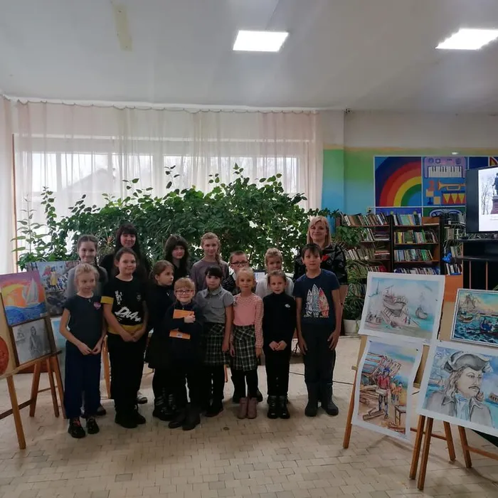 Вернисаж работ «От Петра Великого до наших дней»