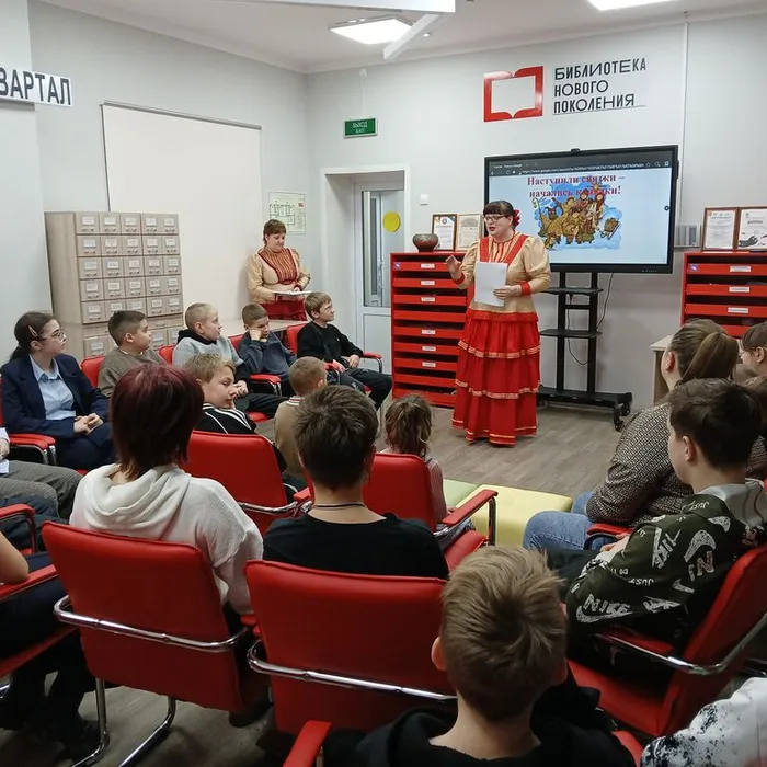 Час фольклора «Тепло души в Крещенские морозы»