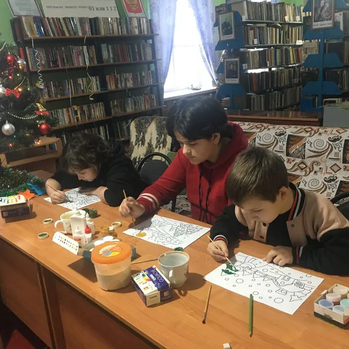 Мастер класс «Зимние узоры»